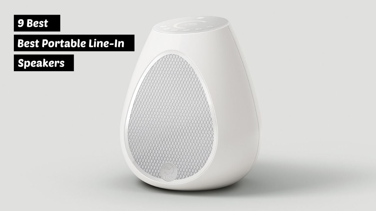 best portable line in speakers