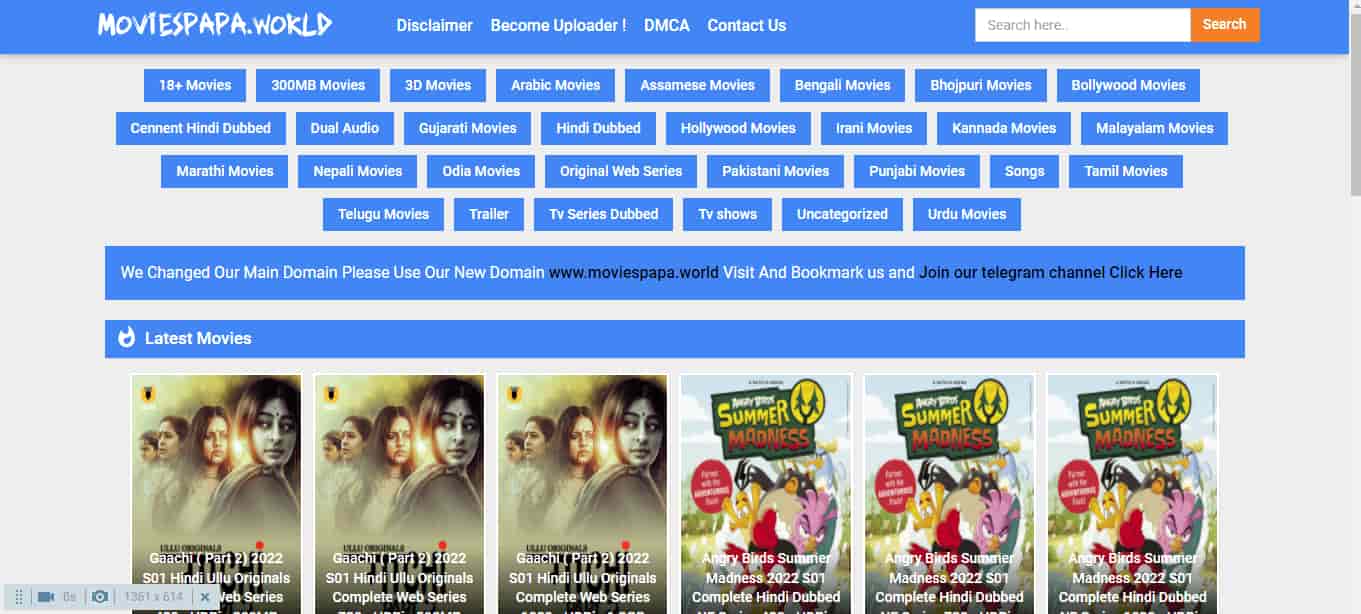 Moviespapa - Bollywood, Hollywood dual audio, and Hindi dubbed movies for free